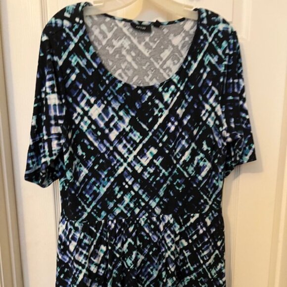 Apt 9 Women's multicolored dress with pockets, Size XL - Picture 1 of 8